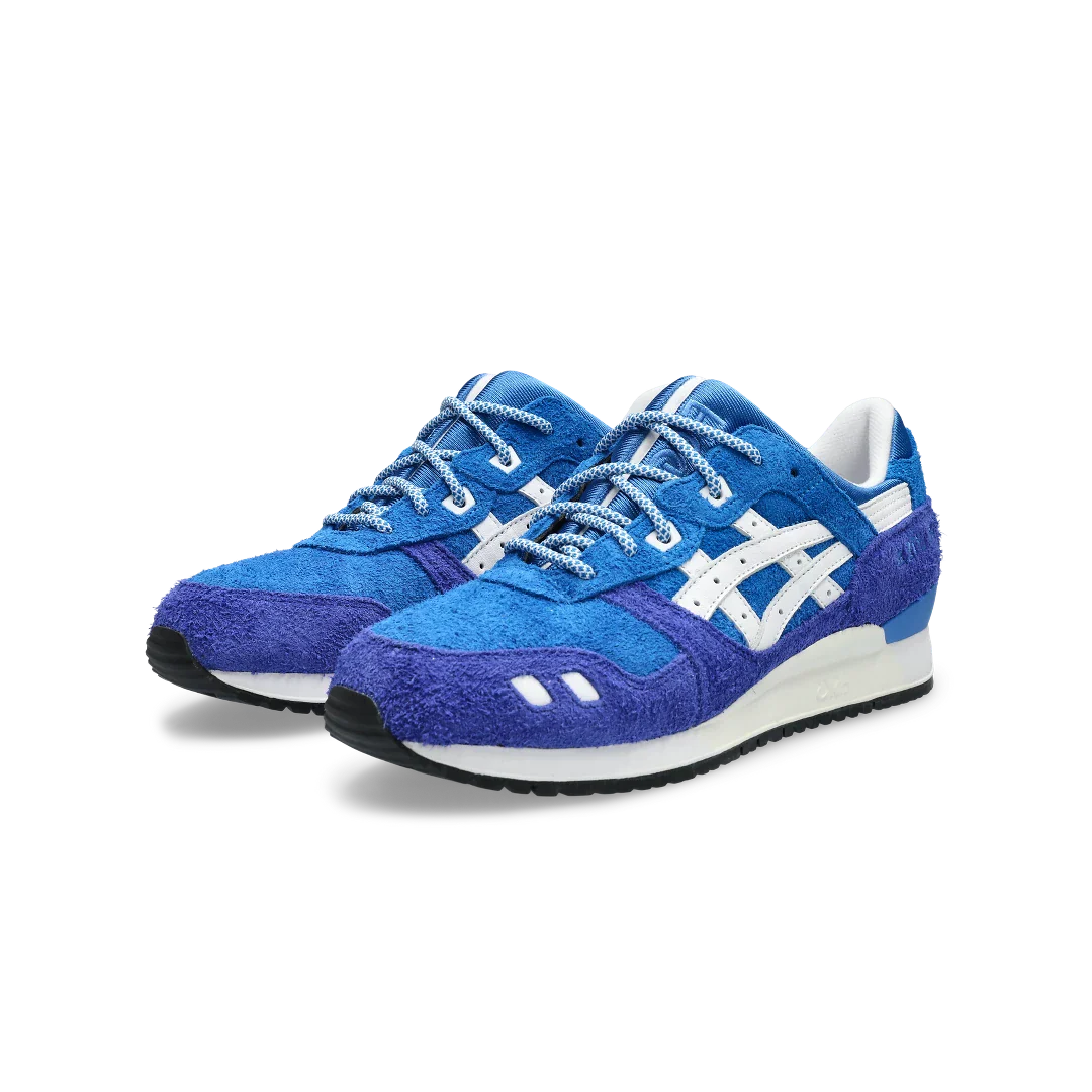 ASICS Gel-Lyte III '07 Remastered Kith Marvel X-Men Beast Opened Box (Trading Card Not Included), Blue/White (1201A958-400)