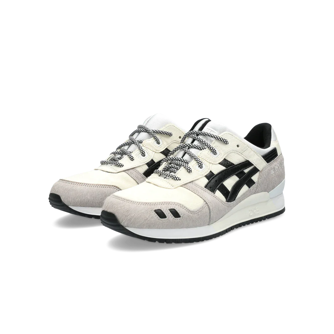 ASICS Gel-Lyte III '07 Remastered Kith Marvel X-Men Storm Opened Box (Trading Card Not Included), White/Grey-Black-Silver (1201A959-100)