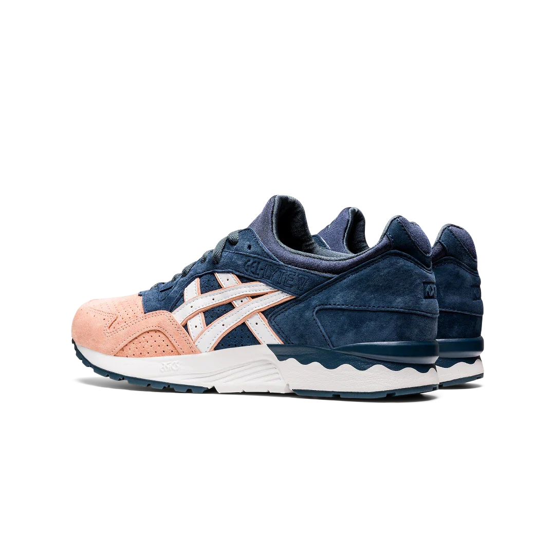 ASICS Gel-Lyte V Kith Salmon Toe, Blue/Salmon (1201A542-700)