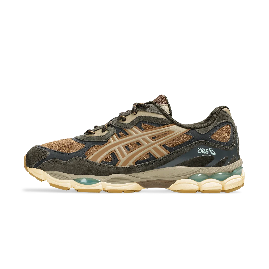 ASICS Gel-NYC Brown Storm Tan Presidio, Brown Storm/Tan Presidio (1203A477-200)