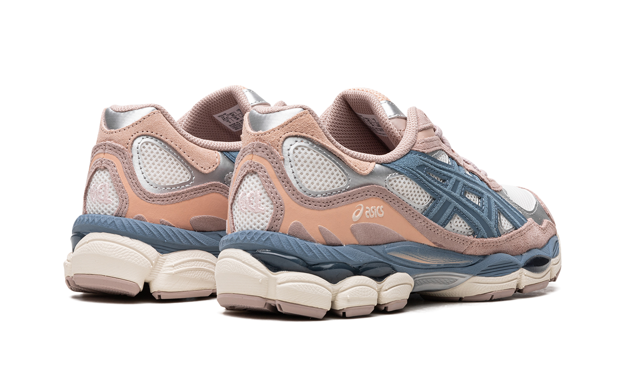 ASICS Gel-NYC Cream Grey Floss Salmon