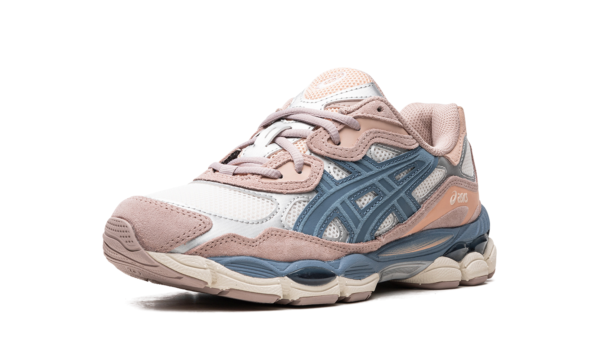 ASICS Gel-NYC Cream Grey Floss Salmon