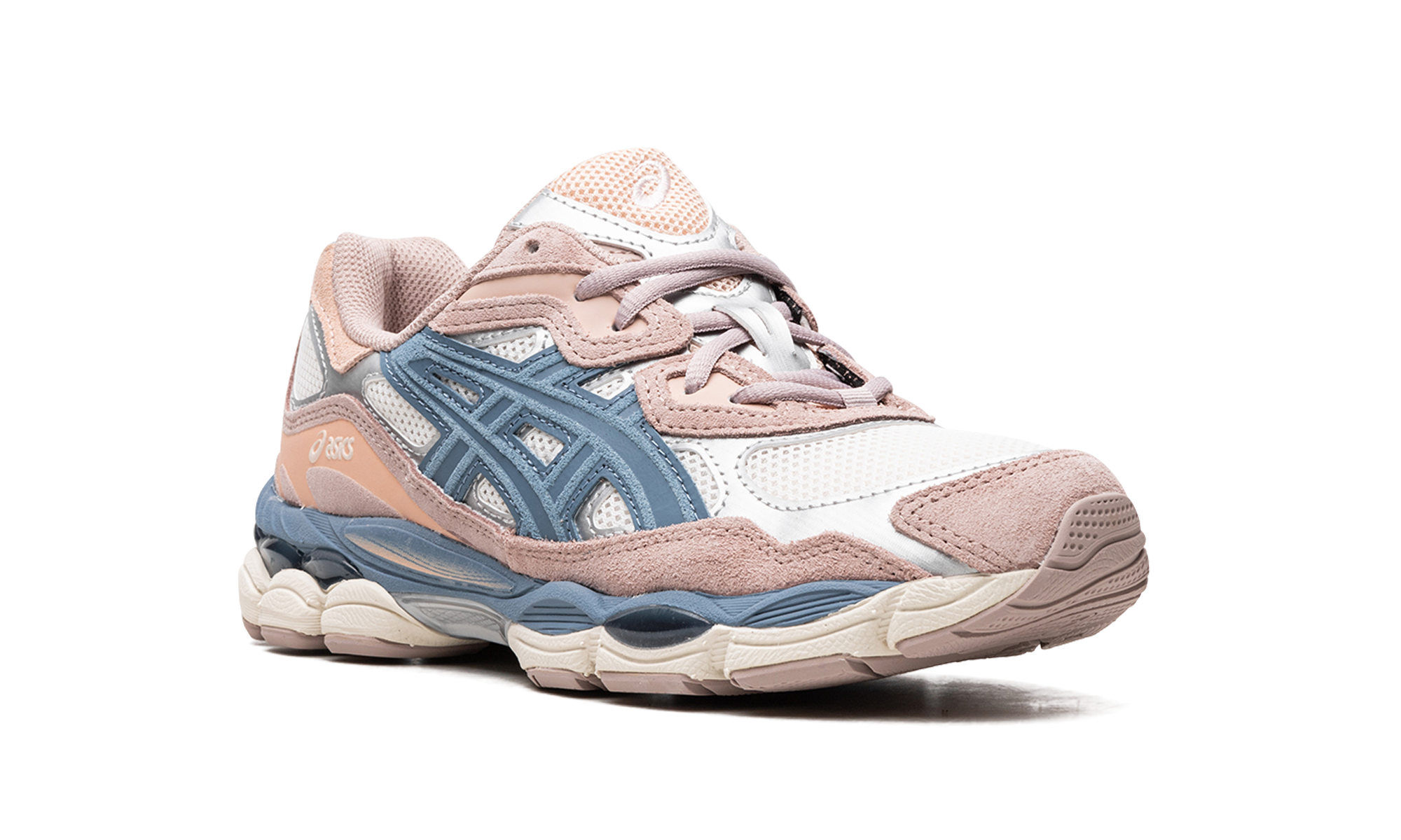ASICS Gel-NYC Cream Grey Floss Salmon