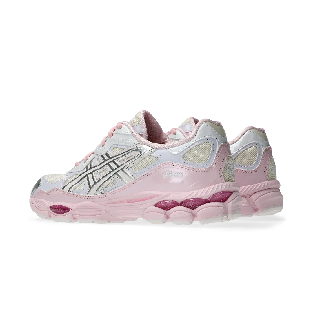 ASICS Gel-NYC Kicki Yang Zhang Pink Cream Pure Silver, Cream/Pure Silver (1203A571-100)