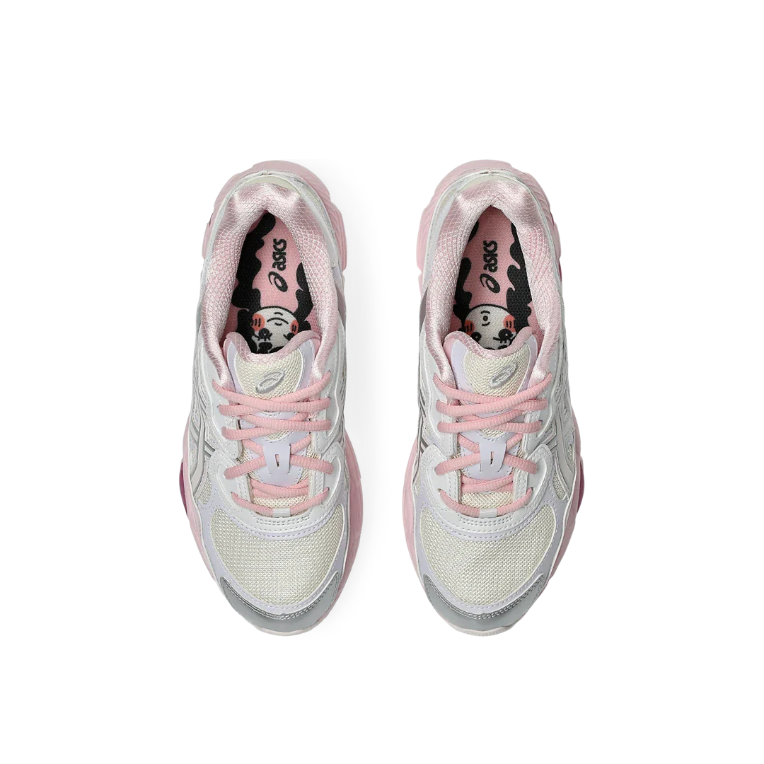 ASICS Gel-NYC Kicki Yang Zhang Pink Cream Pure Silver, Cream/Pure Silver (1203A571-100)