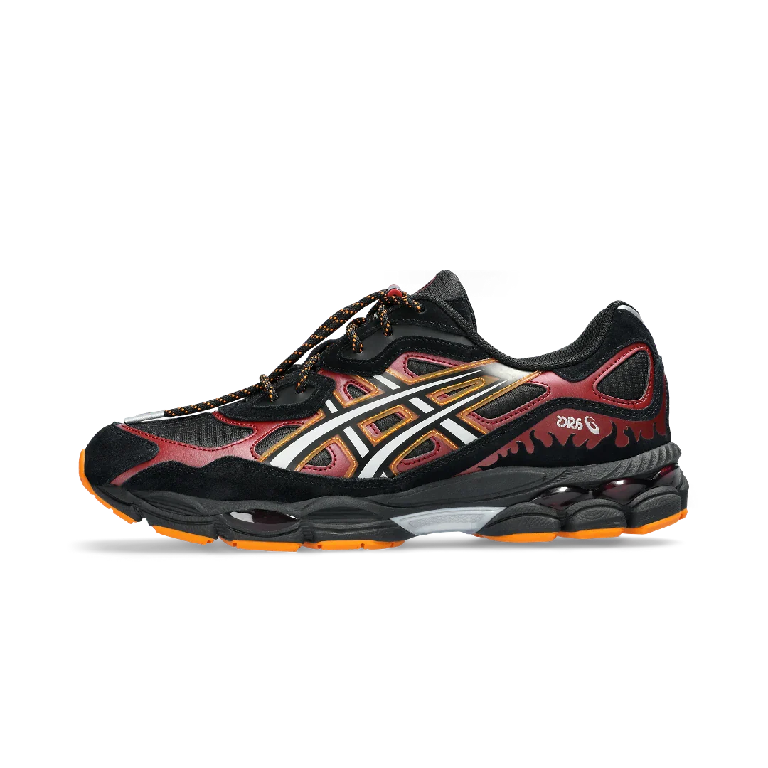 ASICS Gel-NYC Naruto Uzumaki Shippuden, Black/Burgundy (1203A487-001)