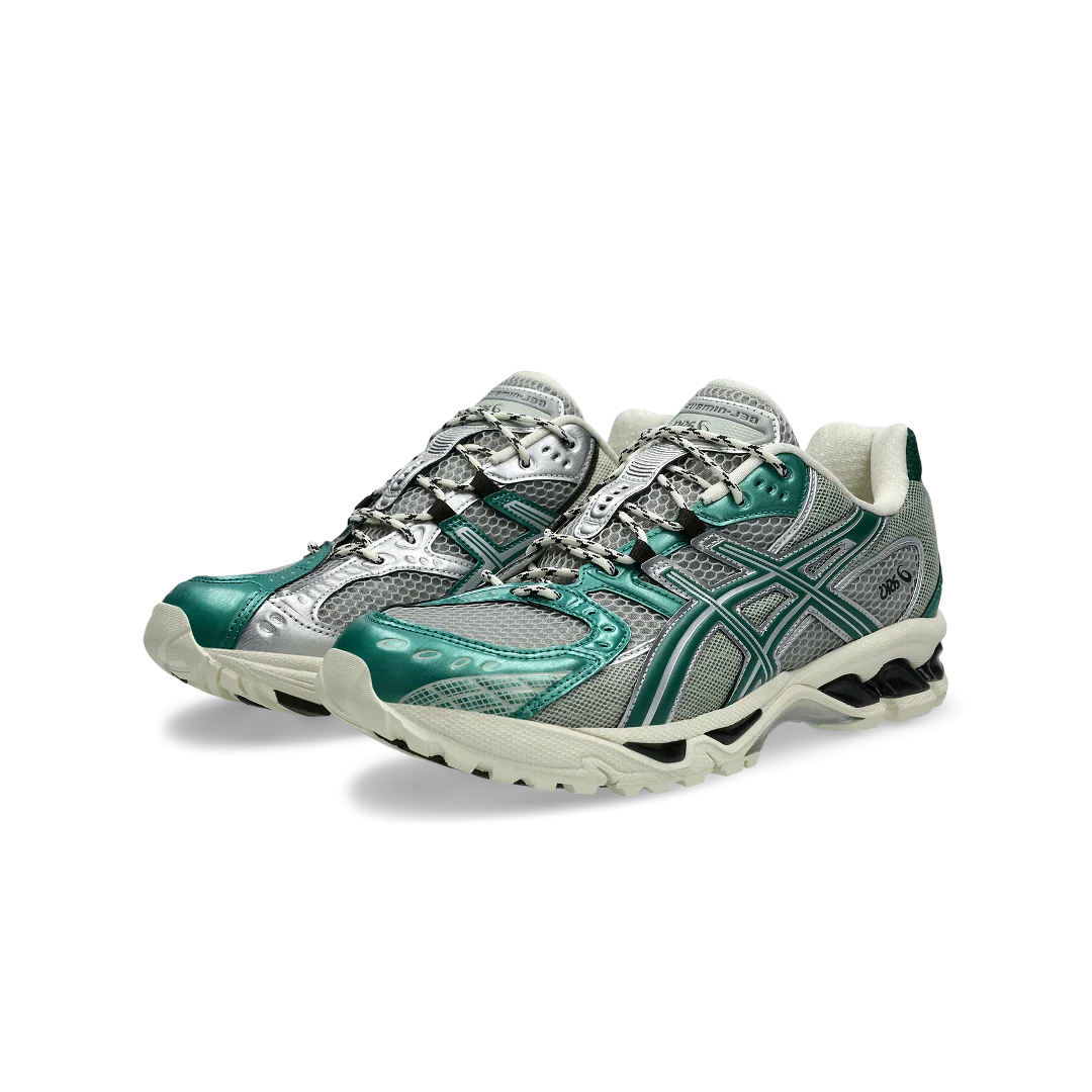ASICS Gel-Nimbus 10.1 Silver Green Metallic, Silver/Green Metallic (1203A674-020)