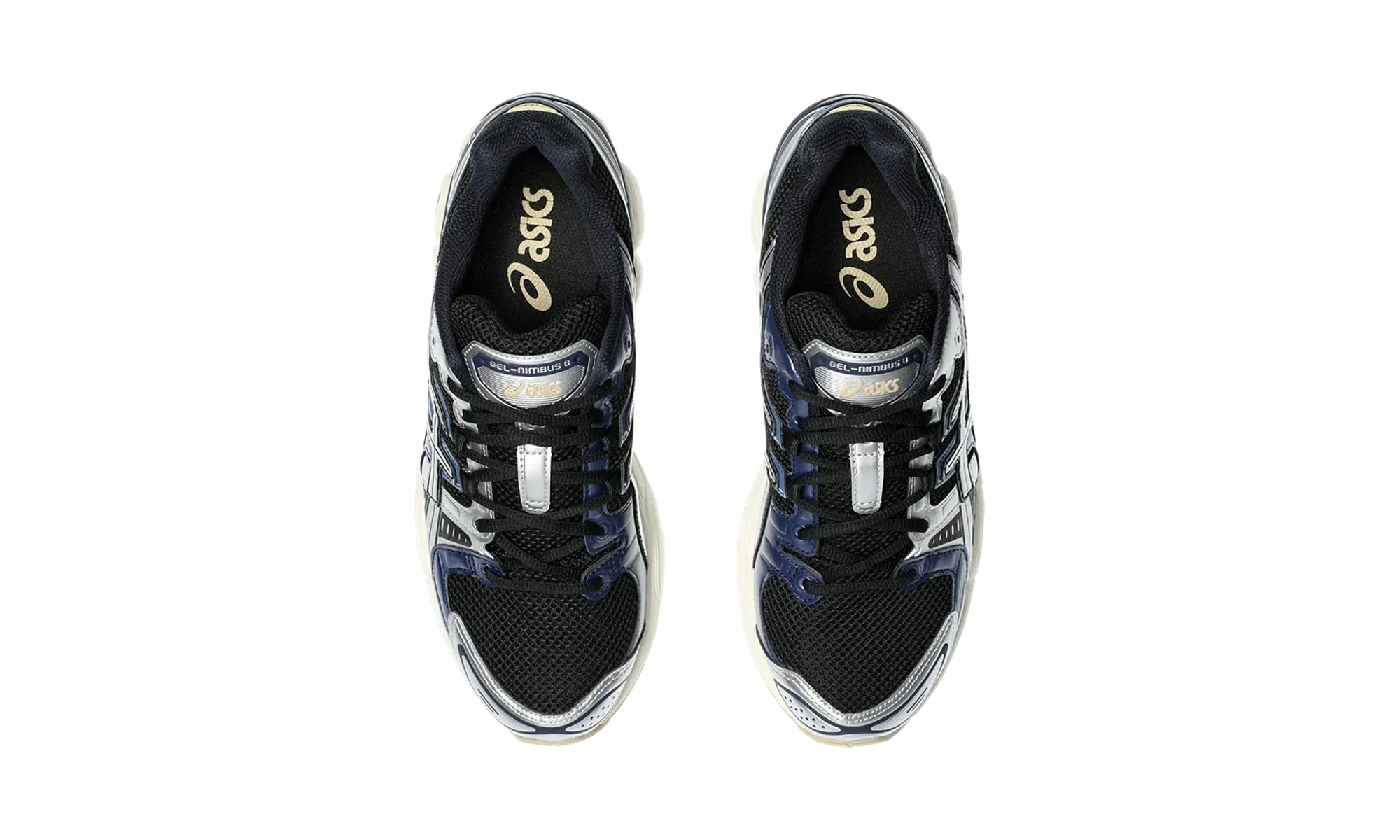 ASICS Gel-Nimbus 9 Black Pure Silver Blue