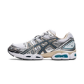 ASICS Gel-Nimbus 9 White Steel Grey