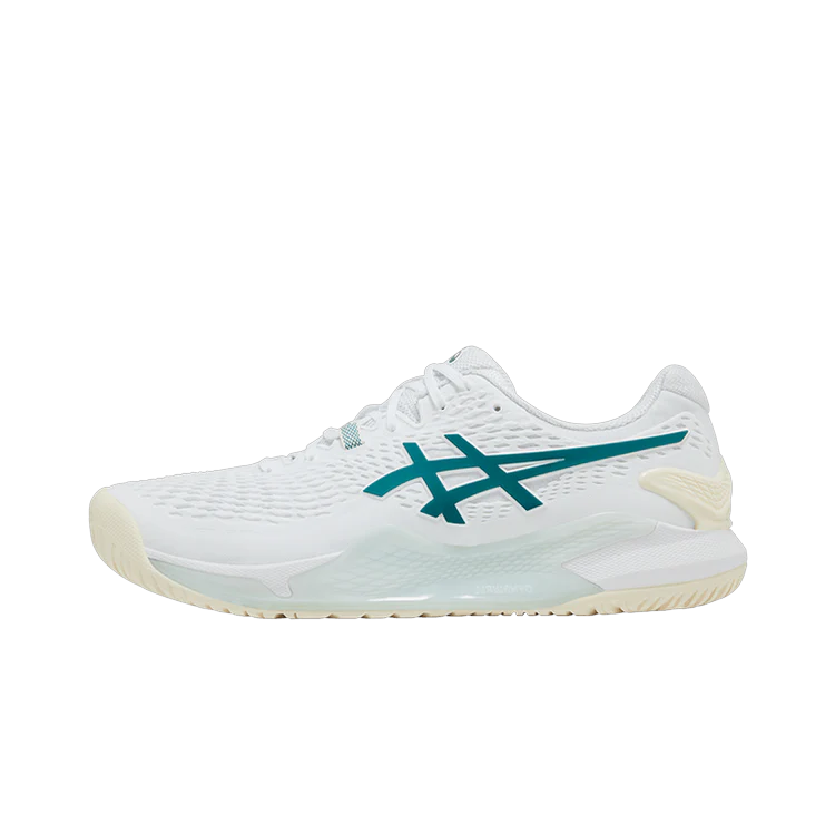 ASICS Gel-Resolution 9 White Pitch Green, White/Pitch Green (1041A435-101)