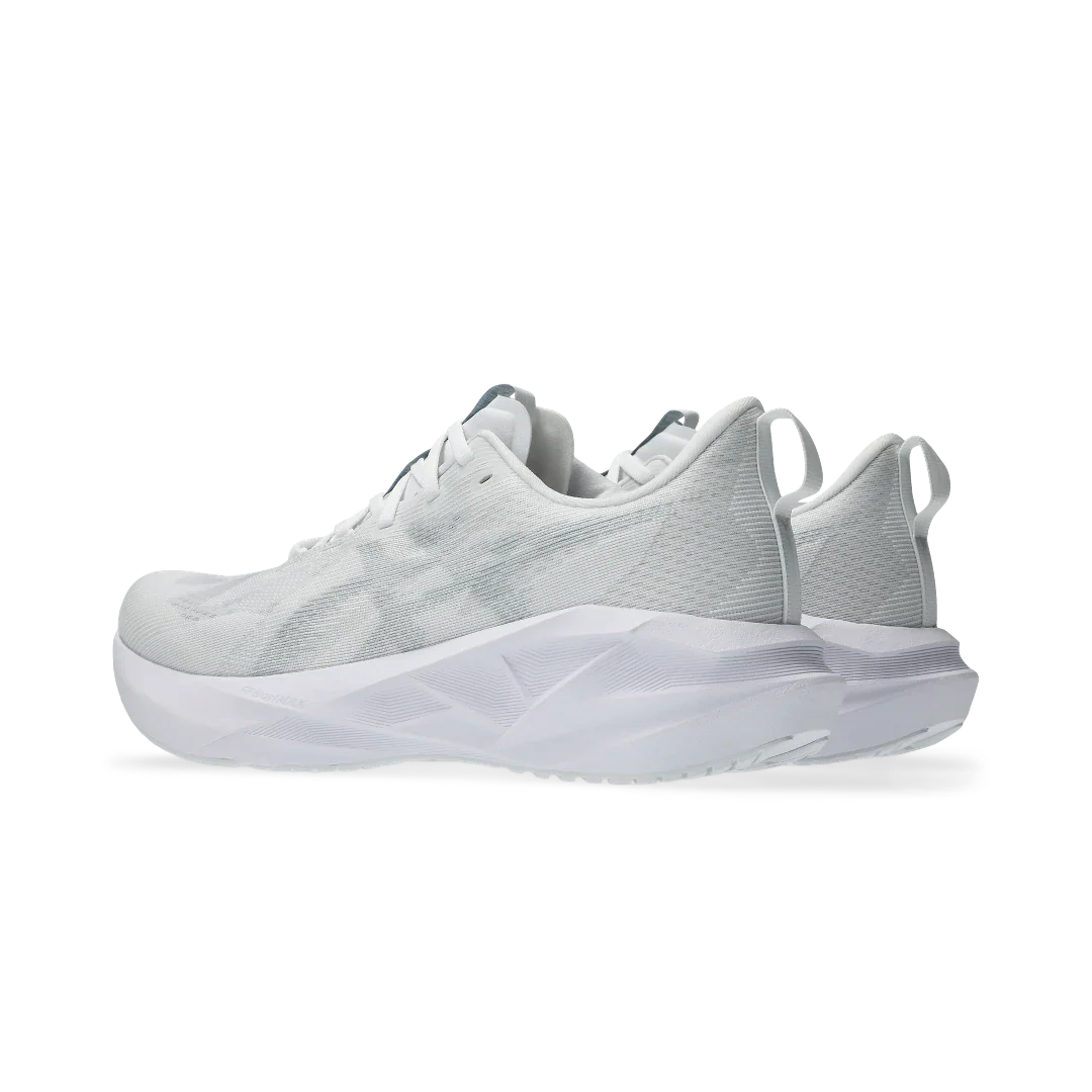 ASICS Novablast 5 White Piedmont Grey, White/Piedmont Grey (1011B974-100)