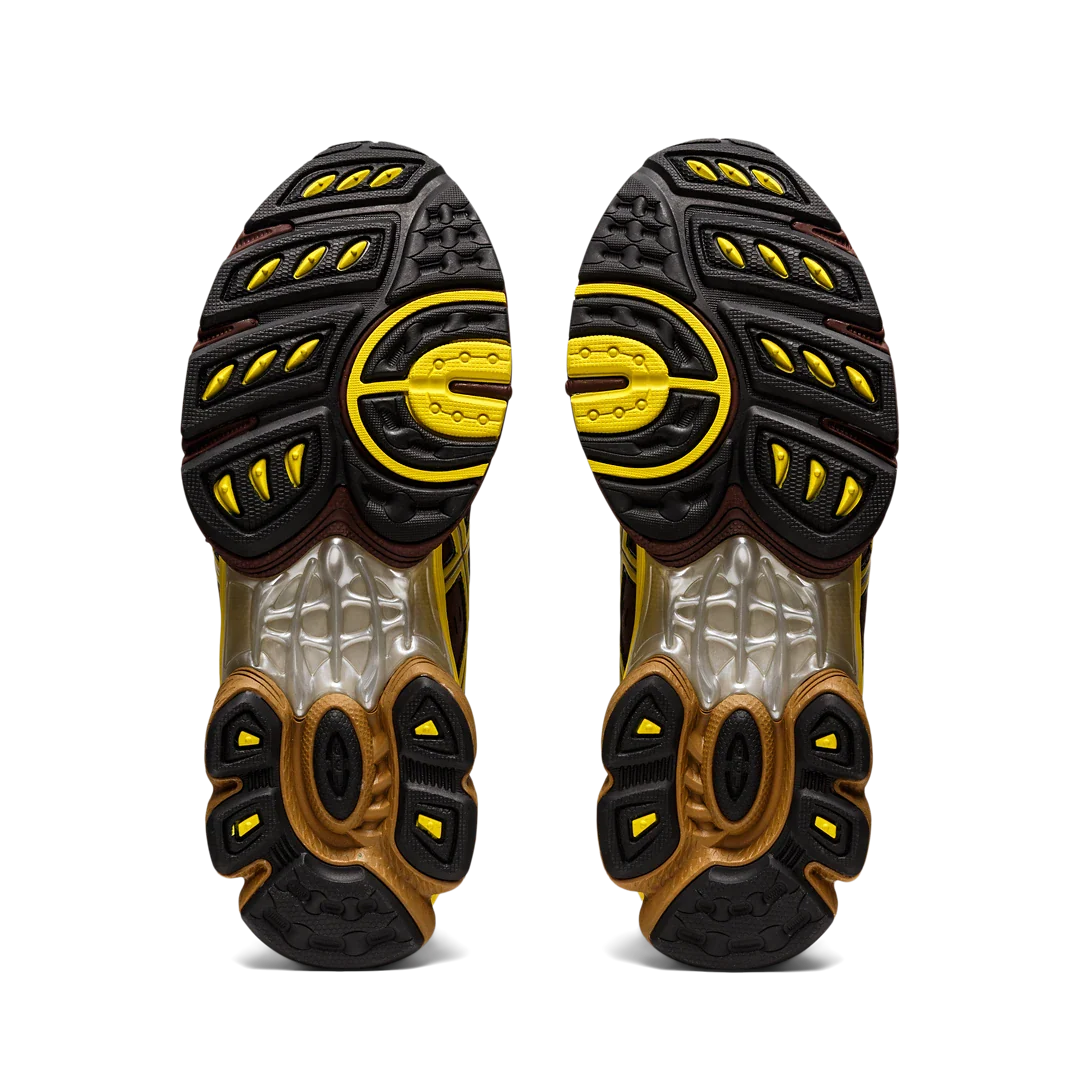 ASICS UB3-S Gel-Nimbus 9 Kiko Kostadinov Rum Rasin, Rum Rasin/Green Sheen (1201A442-600)