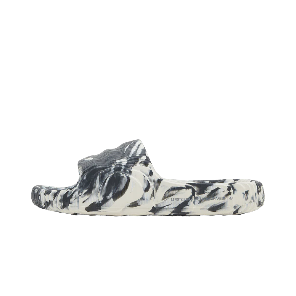 Adidas Adilette 22 Slides Carbon Aluminum