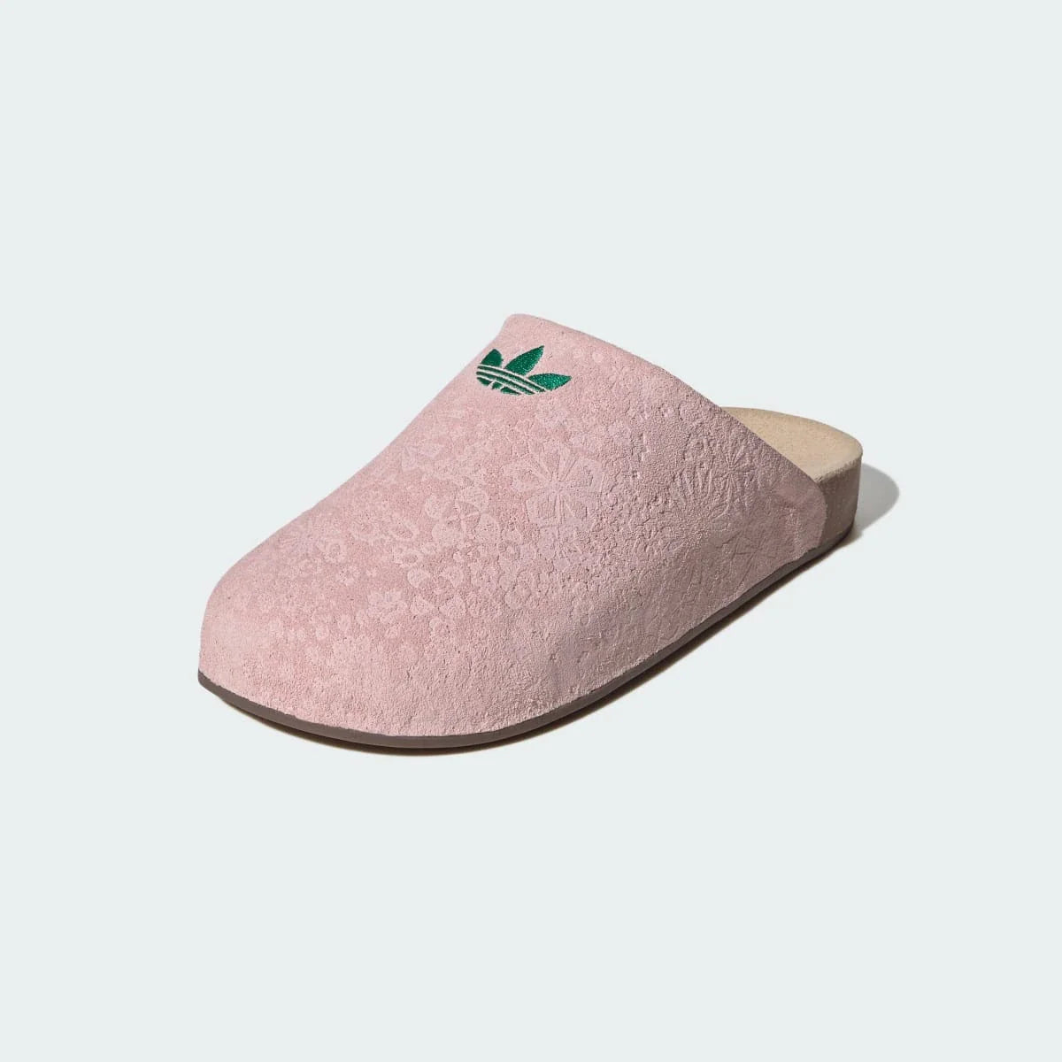 Adidas Adimule Slides Liberty London Sandy Pink Green