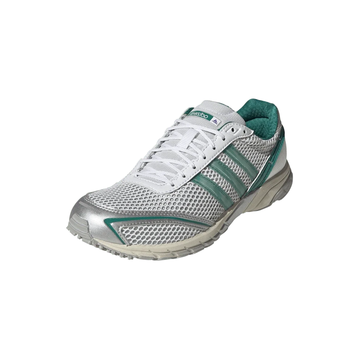 Adidas Adizero Adios OG Silver Metallic Power Green