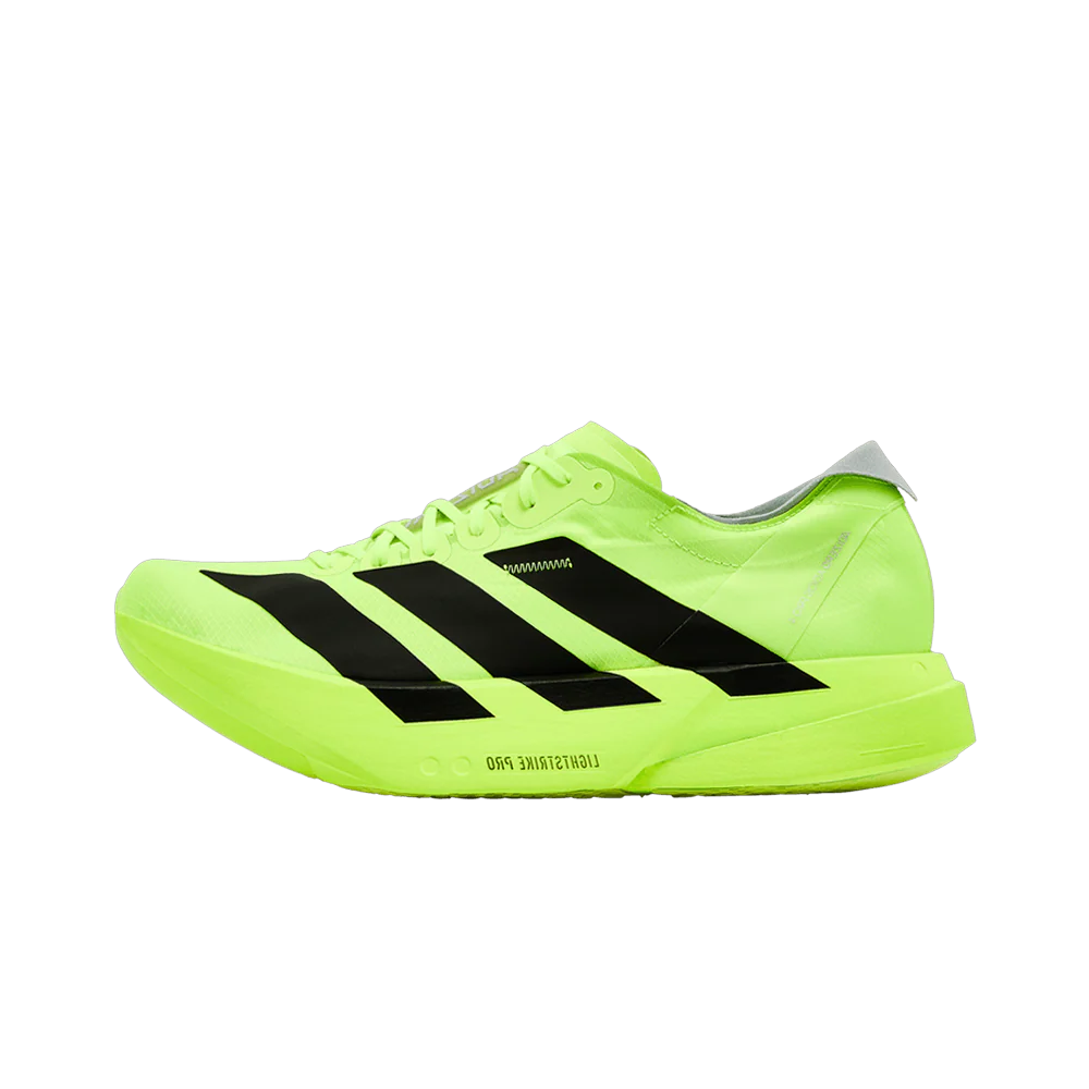 Adidas Adizero Adios Pro 4 Lucid Lemon Black, Lucid Lemon/Core Black/Halo Silver (JR6364)