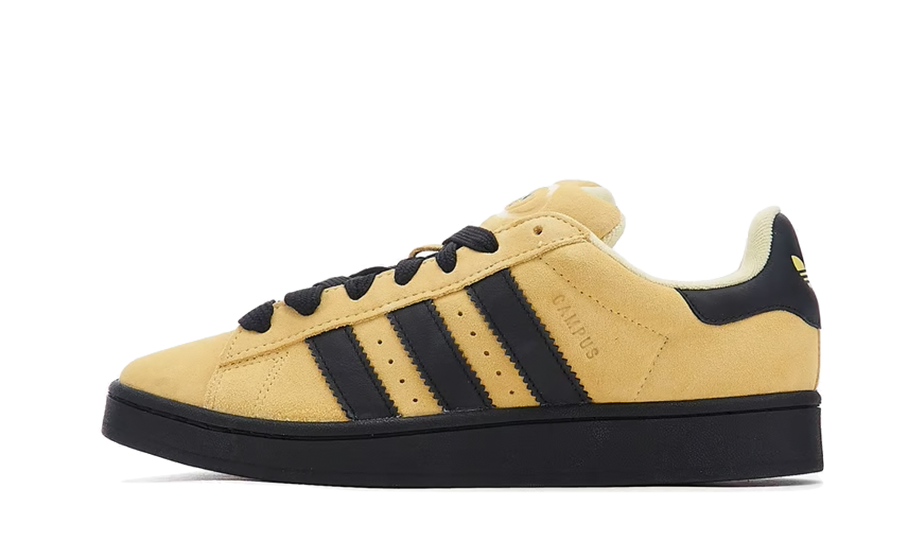Adidas Campus 00s Almost Yellow Core Black, Almost Yellow/Core Black/Almost Yellow (HQ8705)