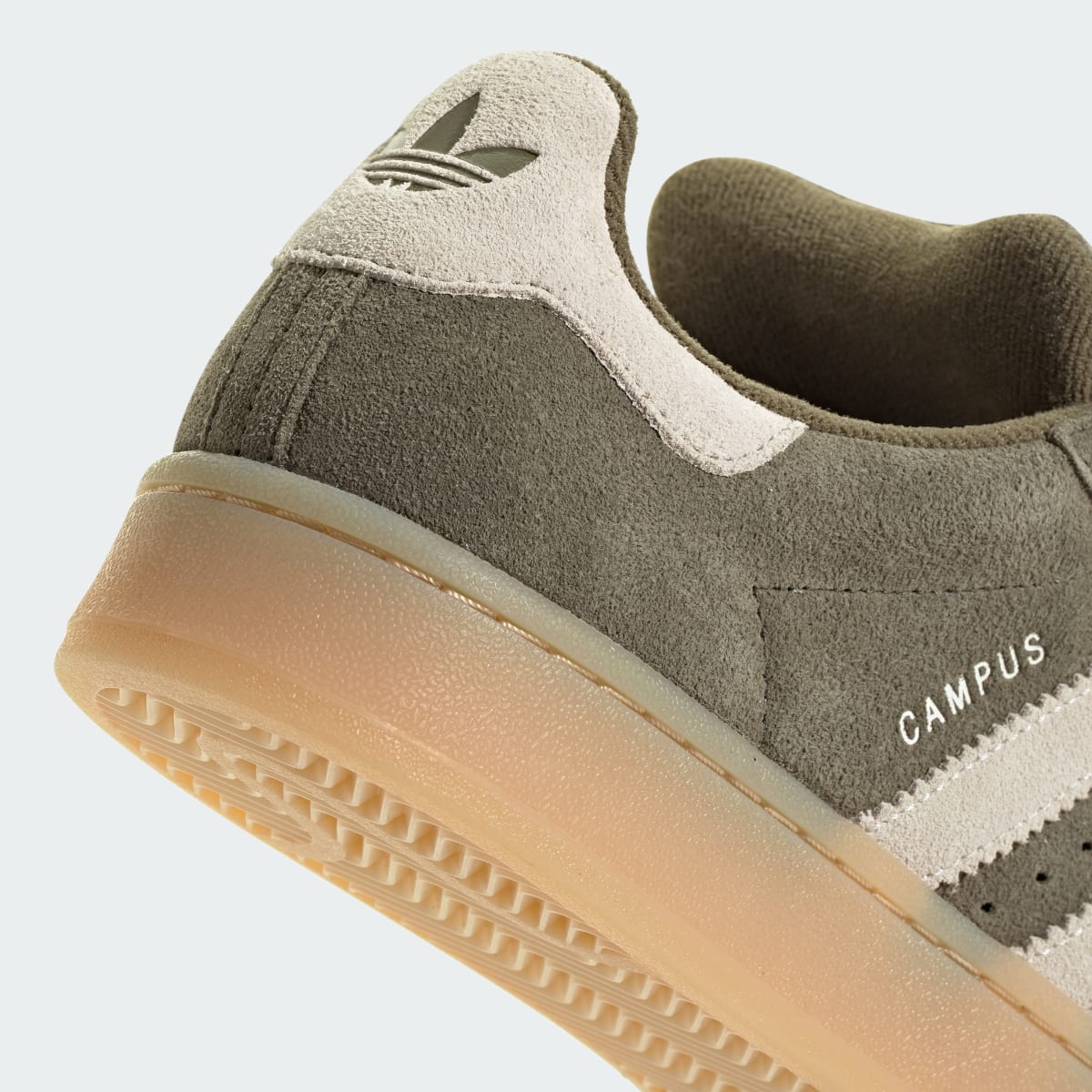 Adidas Campus 00s Camp Medium Dark Khaki Off White Gum
