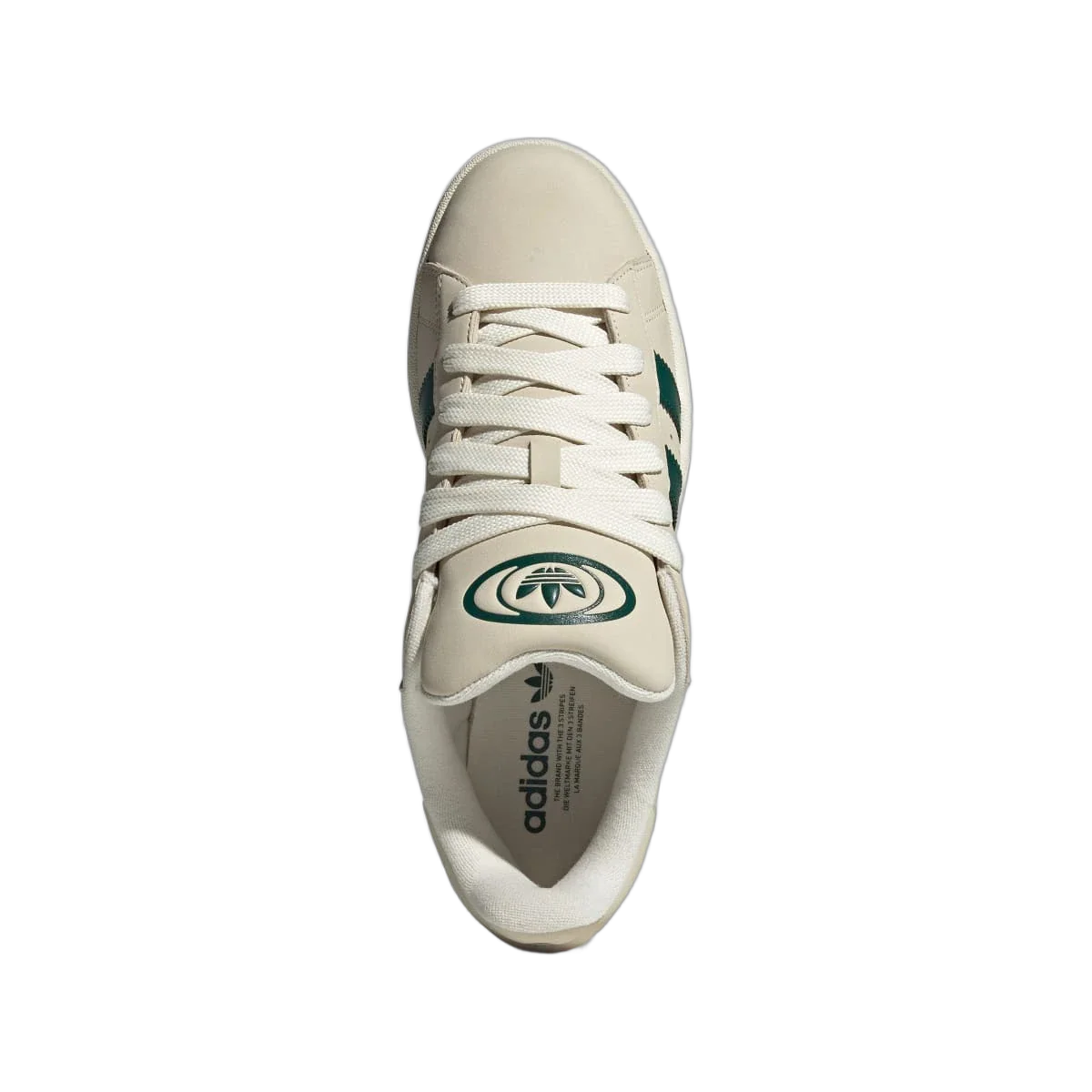 Adidas Campus 00s Cream White Collegiate Green