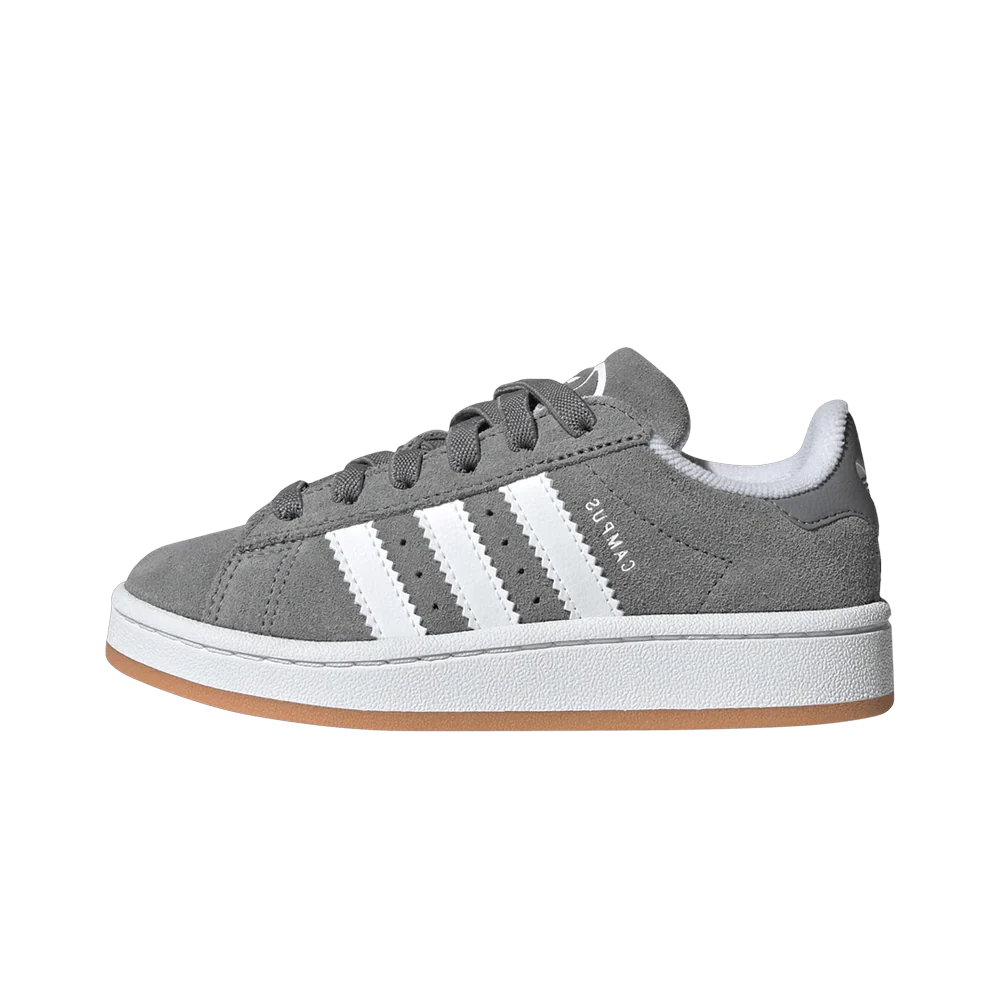 Adidas Campus 00s Elastic Grey White (PS), Grey Three/Cloud White/Gum (JI4330)