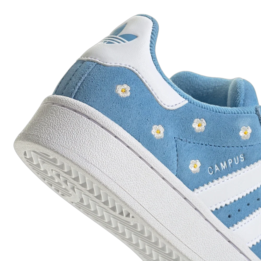 Adidas Campus 00s Light Blue Floral (Kid's), Light Blue/Cloud White/Light Blue (IG6998)