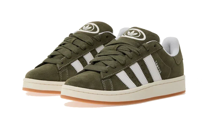 Adidas Campus 00s Olive Strata White Gum, Olive Strata/Cloud White/Off White (JR8162)