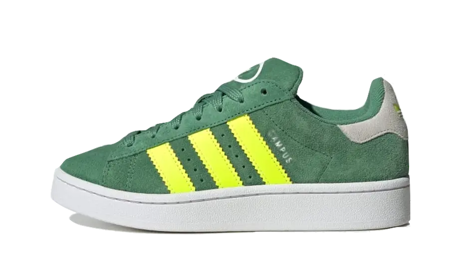 Adidas Campus 00s Preloved Green Solar Yellow - Sneak