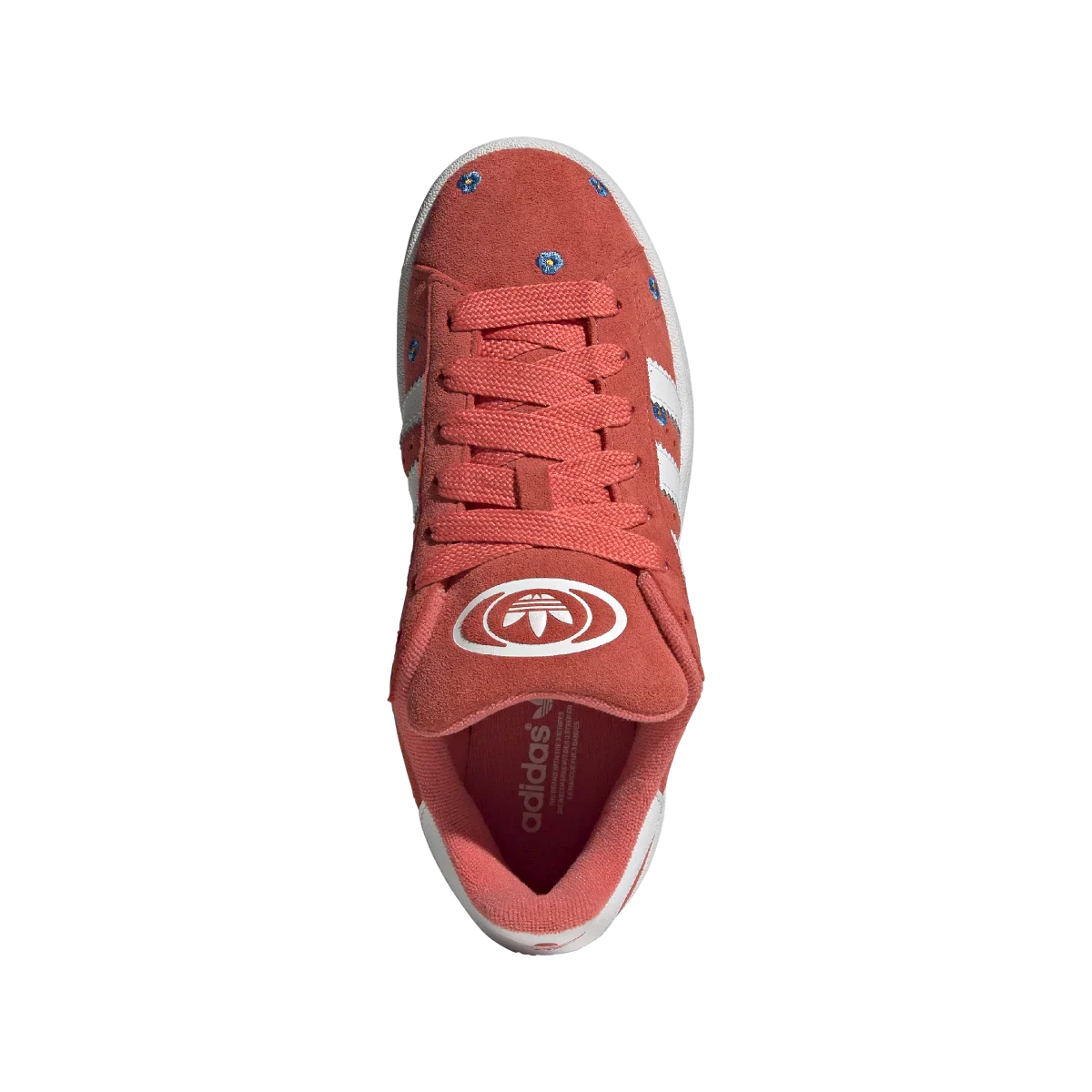 Adidas Campus 00s Preloved Scarlet Floral, Preloved Scarlet/Footwear White/Light Blue (IF9639)