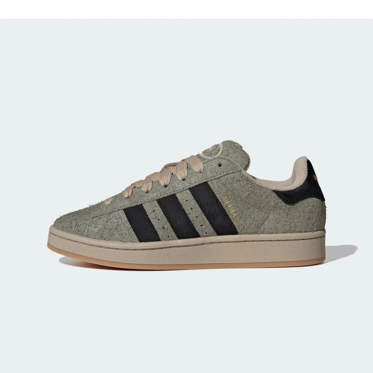 Adidas Campus 00s Silver Pebble Black Stone Khaki