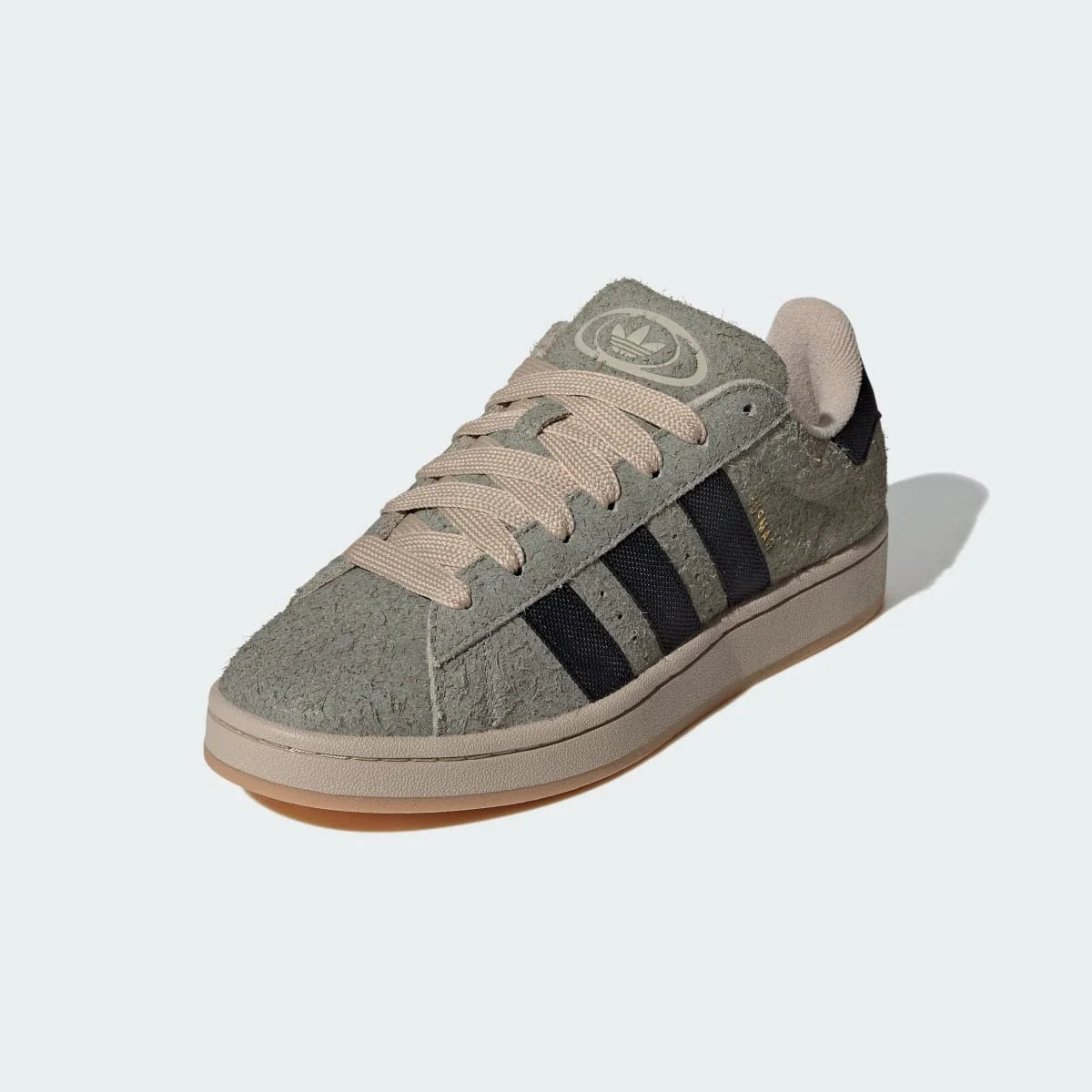 Adidas Campus 00s Silver Pebble Black Stone Khaki
