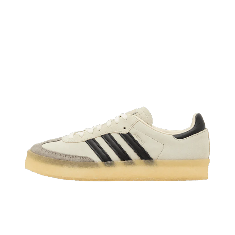 Adidas Clarks 8th Street Samba by Ronnie Fieg Kithmas White Black, Chalk White/Core Black/Chalk White (IE4033)
