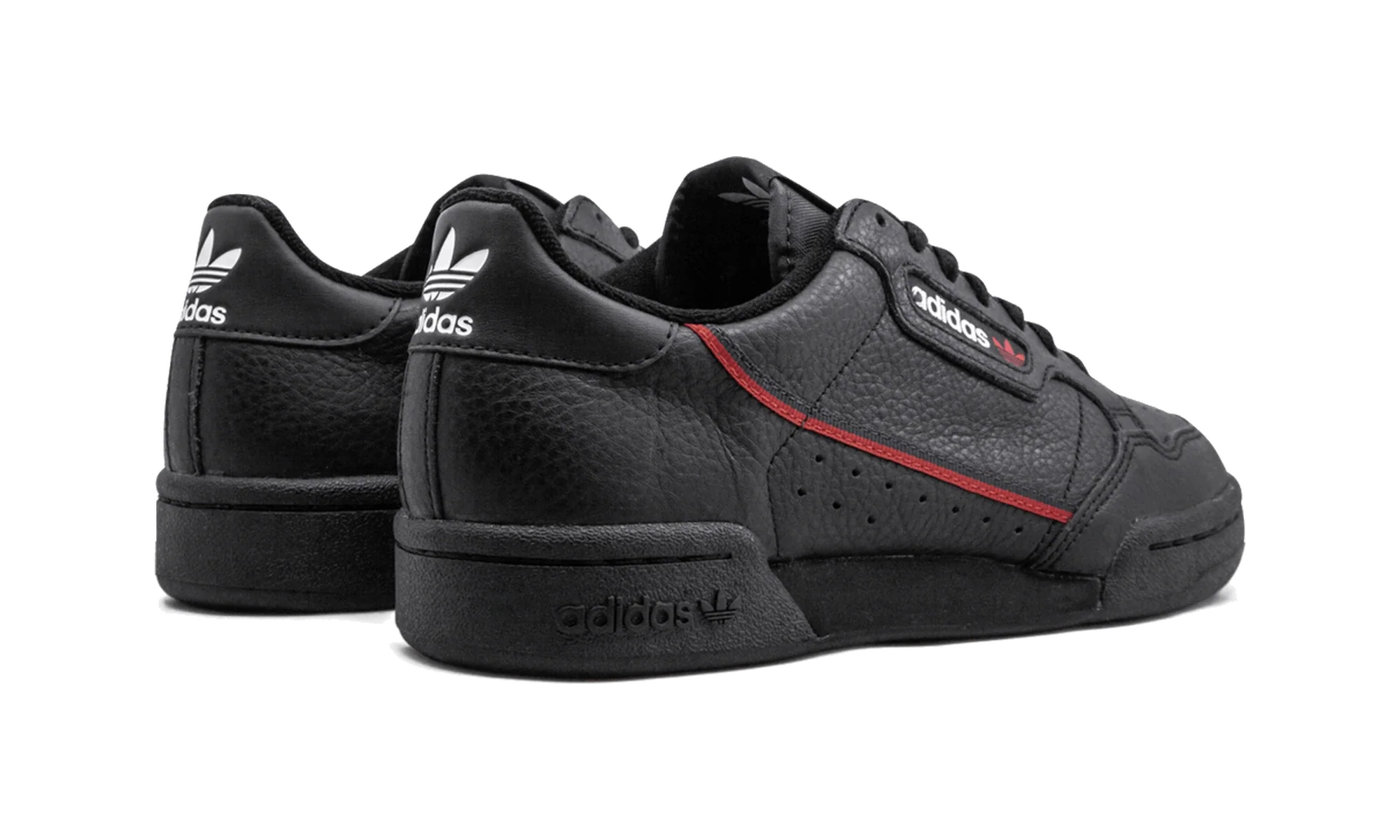 Adidas Continental 80 Black Scarlet Red
