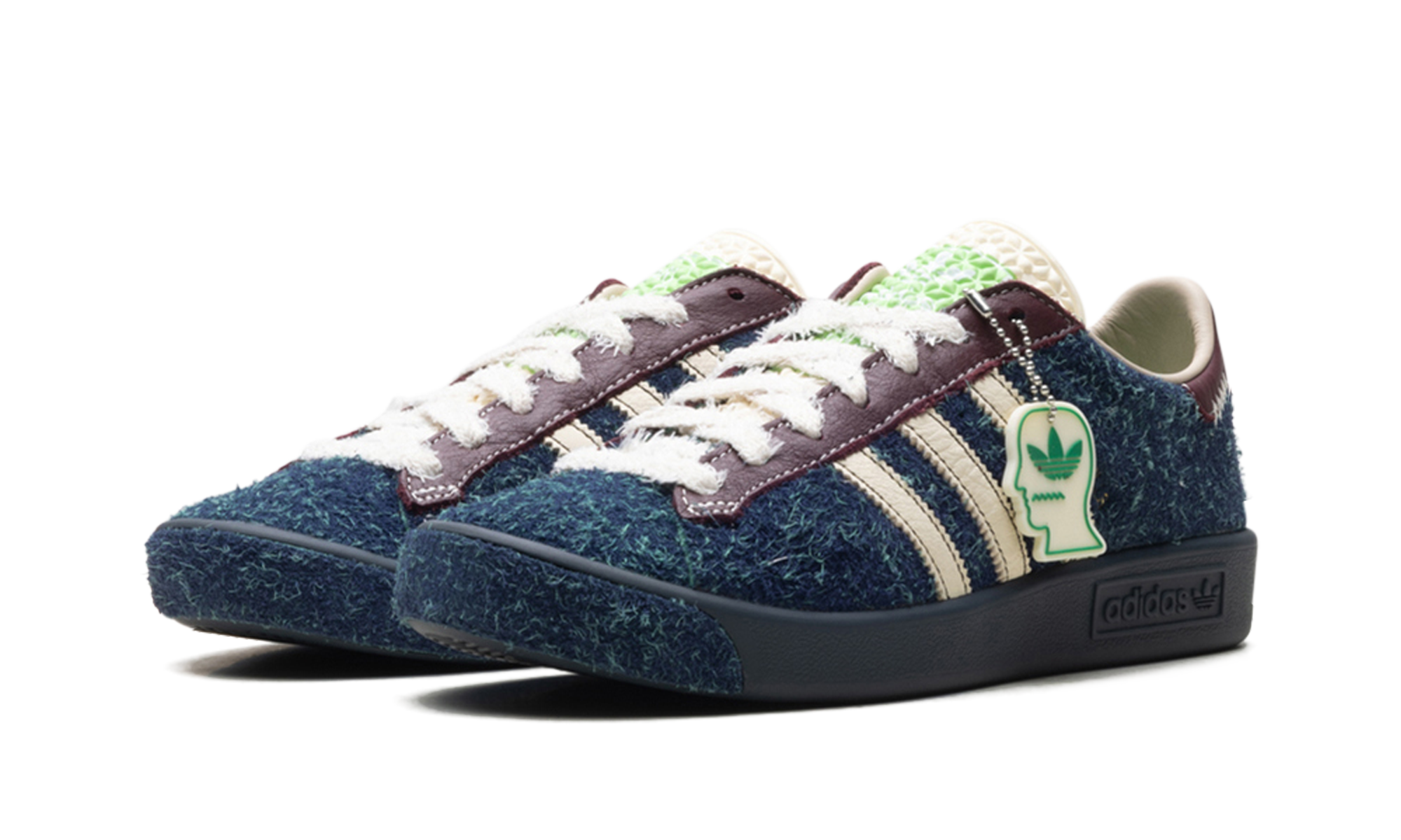 Adidas Forest Hills Brain Dead Green Violet Tone