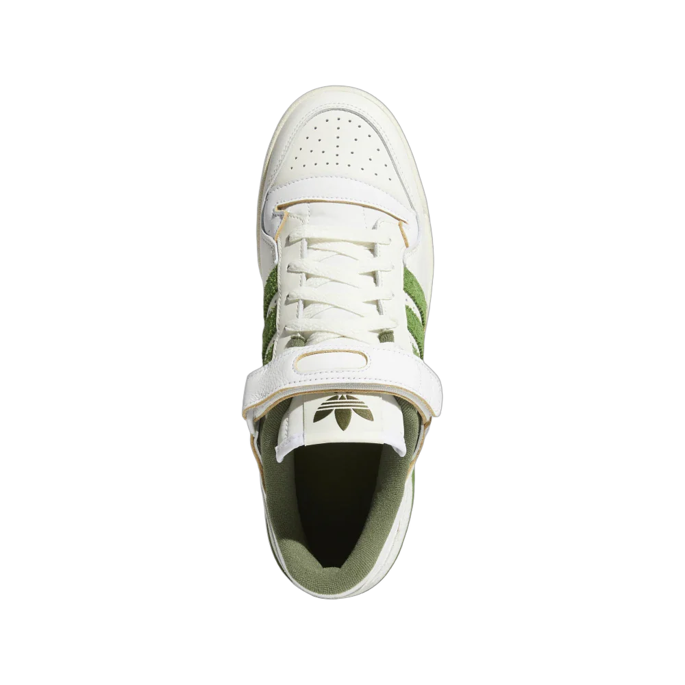 Adidas Forum 84 Low Crew Green, White/Crew Green-Wild Pine (FY8683)
