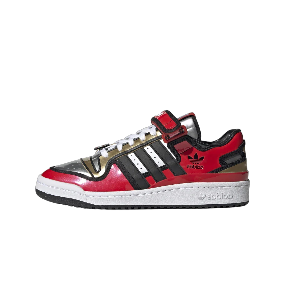 Adidas Forum Low The Simpsons Duffman, White/Red-Silver-Gold (H05801)