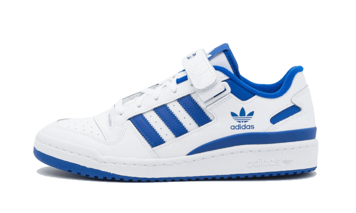 Adidas Forum Low White Royal Blue - Sneak