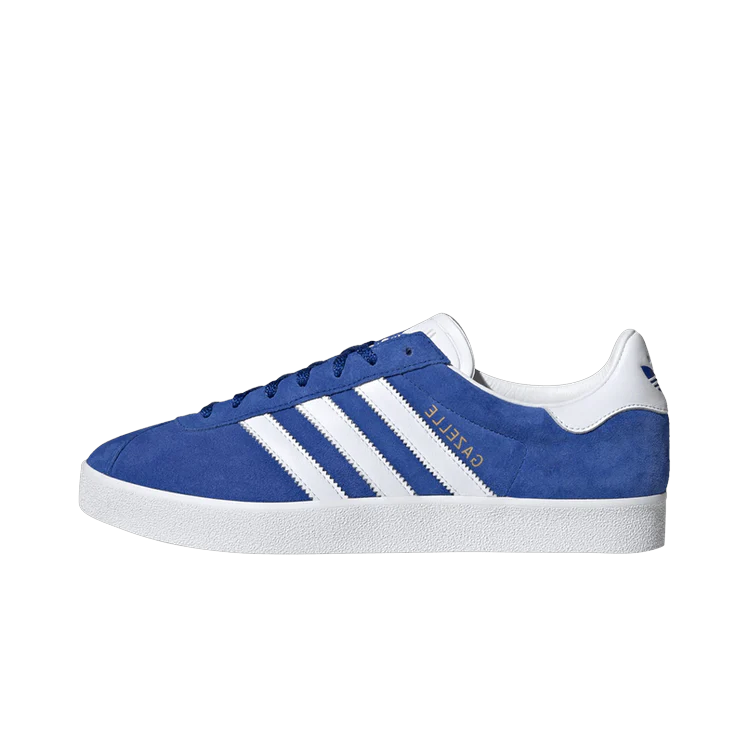 Adidas Gazelle 85 Royal Blue White, Royal Blue/Footwear White/Gold Metallic (IG0456)