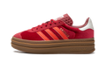 Adidas Gazelle Bold Bright Red Velvet
