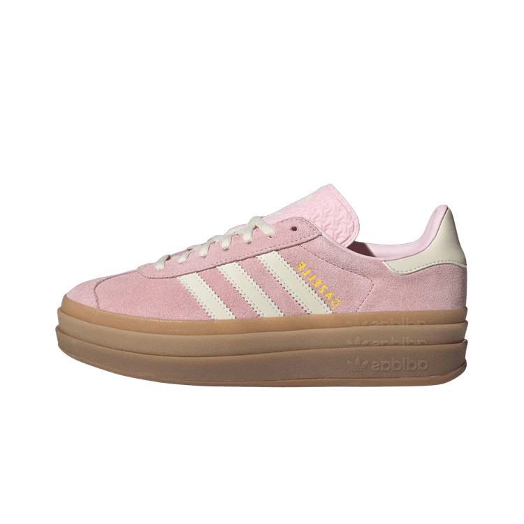 Adidas Gazelle Bold Clear Pink Cream White, Clear Pink /Cream White/Gold Metallic (JQ7777)