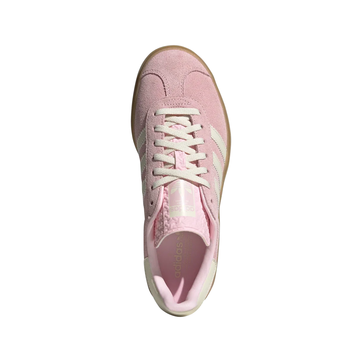 Adidas Gazelle Bold Clear Pink Cream White, Clear Pink /Cream White/Gold Metallic (JQ7777)