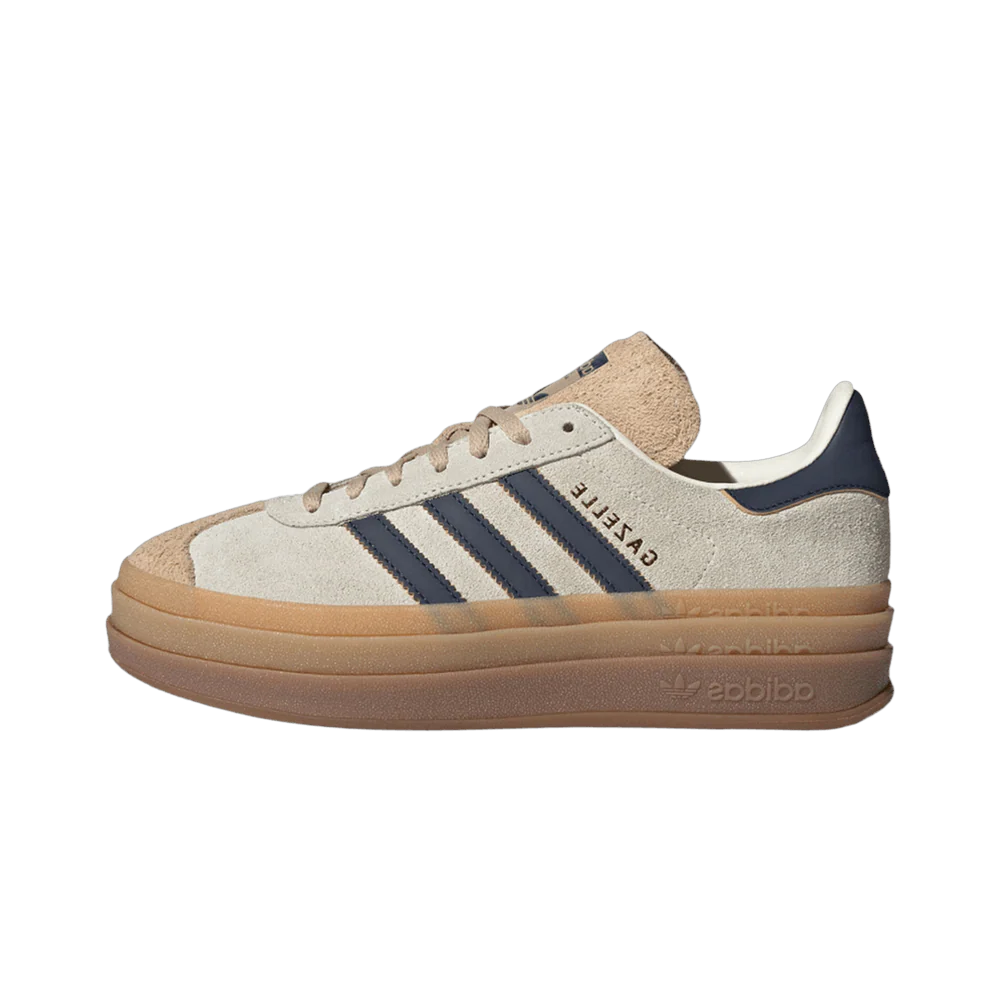 Adidas Gazelle Bold Cream Night Indigo, Cream White/Night Indigo (JQ5126)