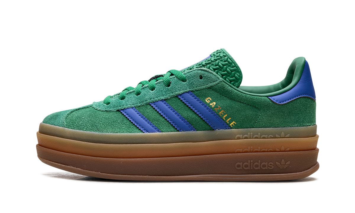 Adidas Gazelle Bold Green Blue Gum