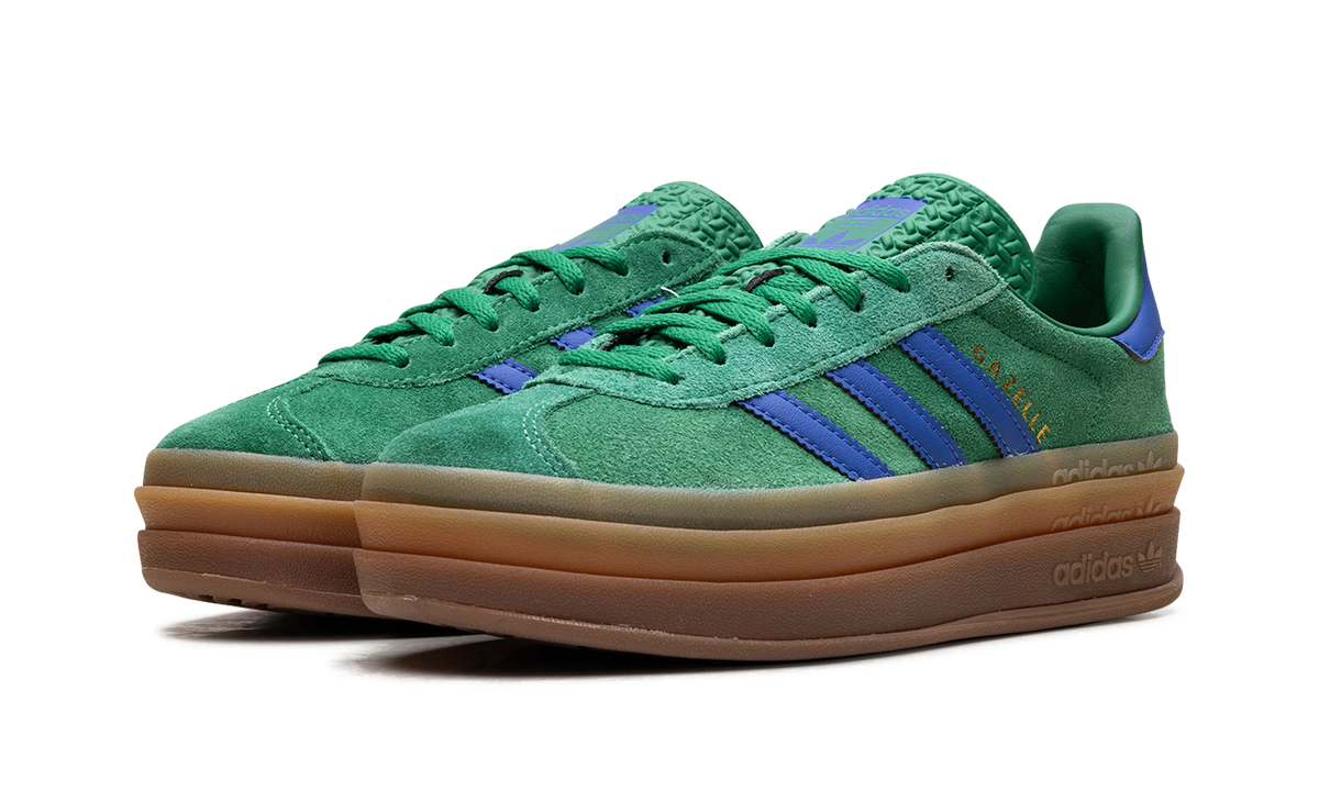Adidas Gazelle Bold Green Blue Gum