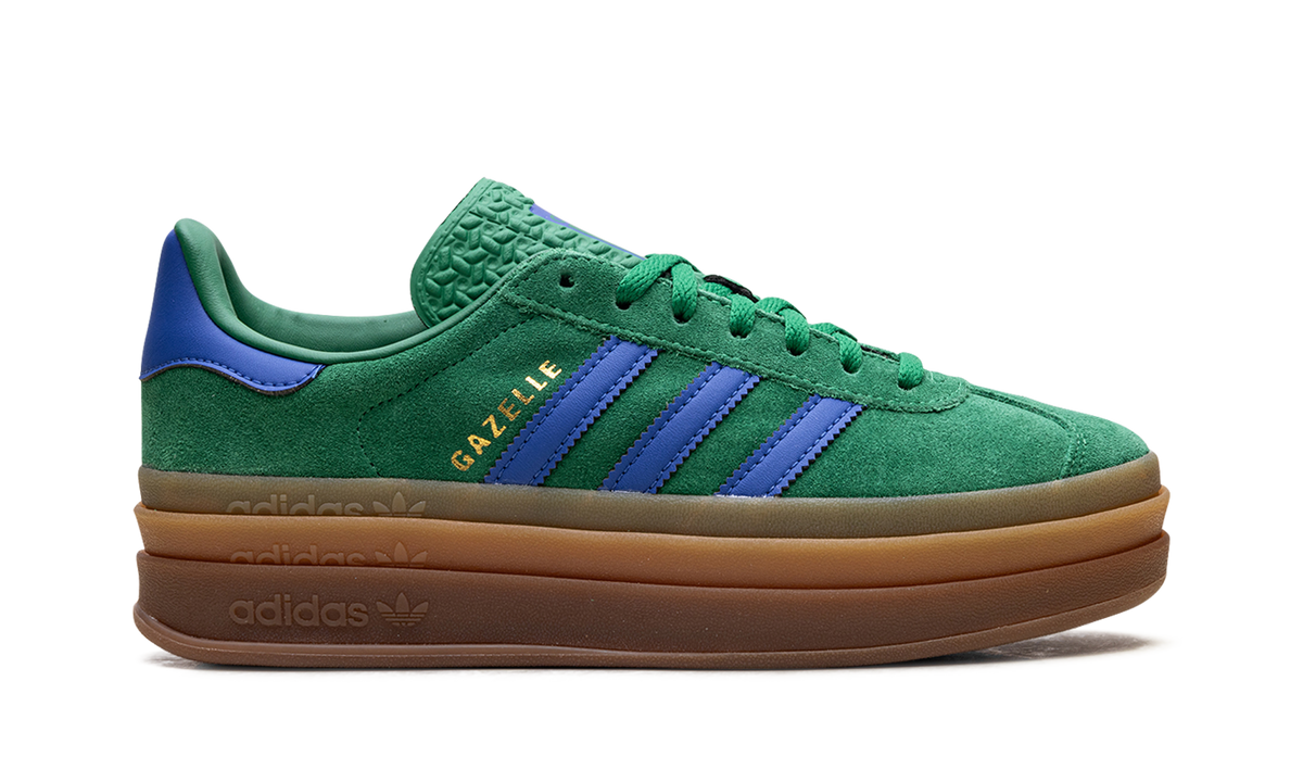 Adidas Gazelle Bold Green Blue Gum