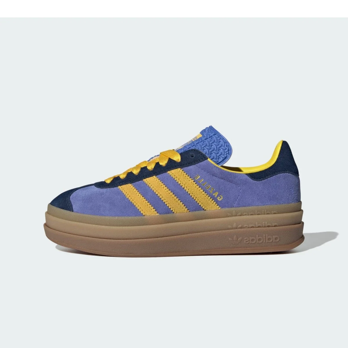 Adidas Gazelle Bold Night Indigo Yellow Real Lilac