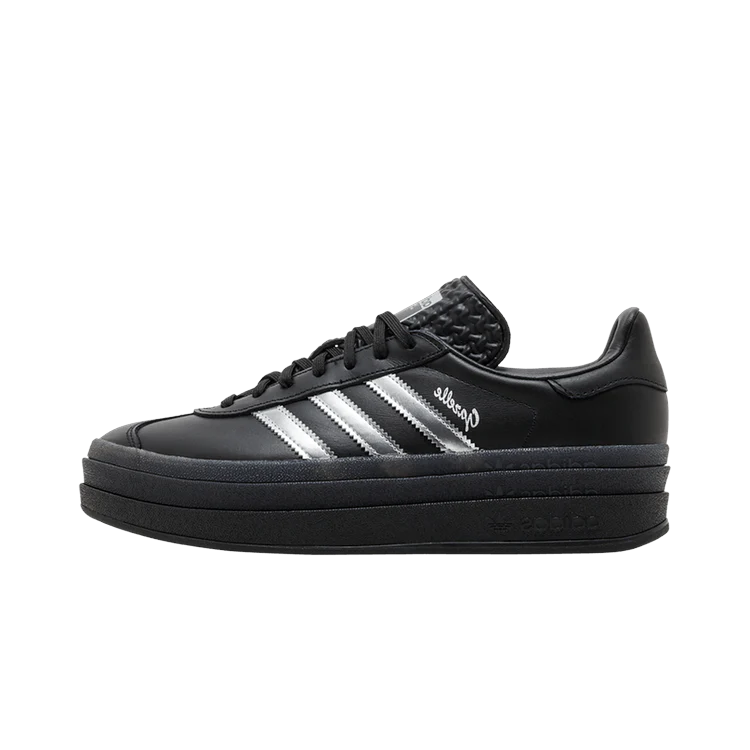 Adidas Gazelle Bold Pride Pabllo Vittar Core Black Silver Metallic Lucid Pink, Core Black/Silver Metallic/Lucid Pink (IH8063)