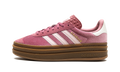 Adidas Gazelle Bold Sandy Pink Velvet