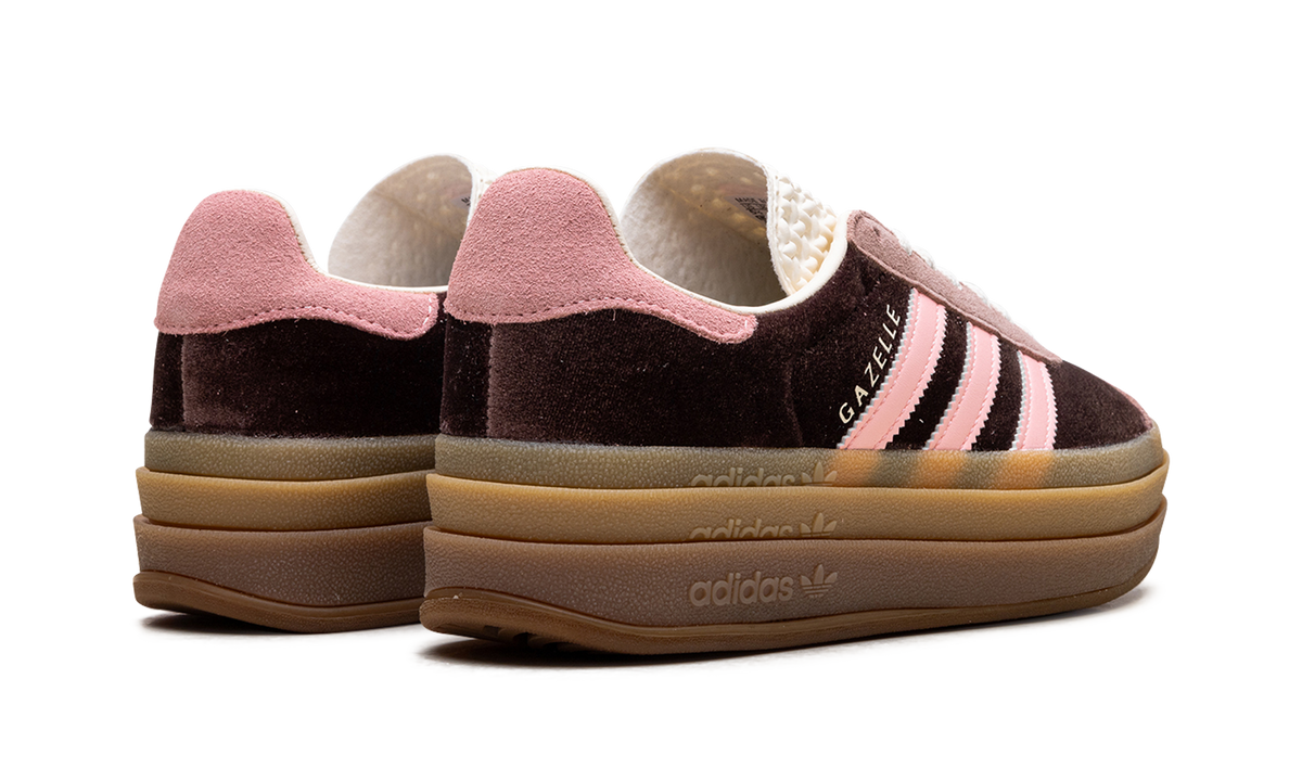 Adidas Gazelle Bold Shadow Brown Warm Clay Glow Pink