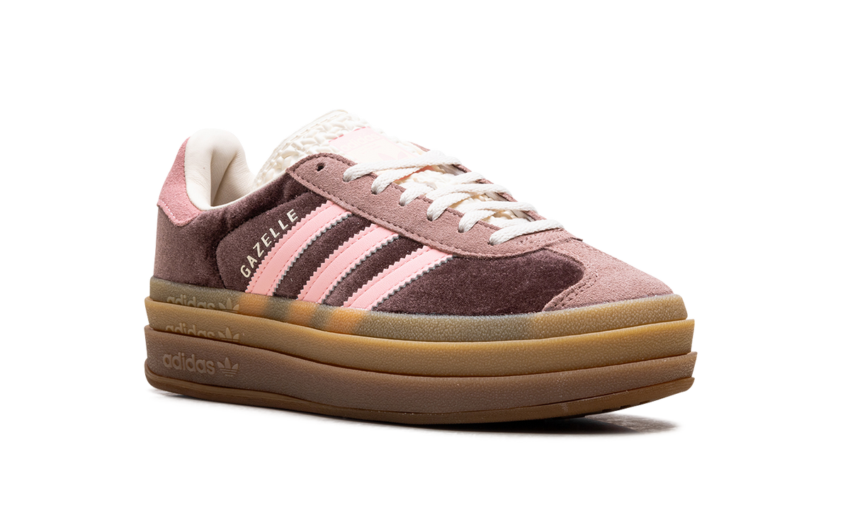 Adidas Gazelle Bold Shadow Brown Warm Clay Glow Pink