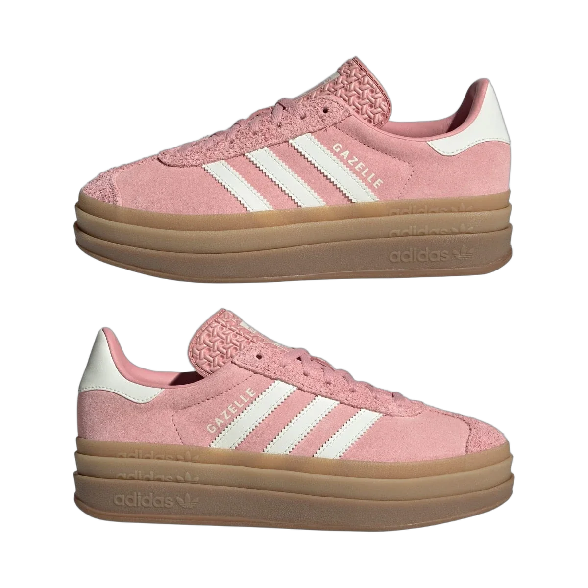 Adidas Gazelle Bold Wonder Mauve Off White Gum